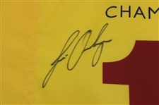 Louie Oostheuizen Signed 2010 The OPEN at St. Andrews Flag JSA ALOA