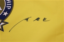 Y. E. Yang Signed 2009 PGA Championship At Hazeltine Flag JSA ALOA