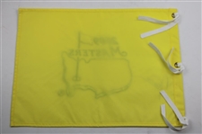 Angel Cabrera Signed 2009 Masters Embroidered Flag JSA ALOA