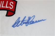 Retief Goosen Signed 2004 US Open Championship at Shinnecock Hills Embroidered Flag JSA ALOA