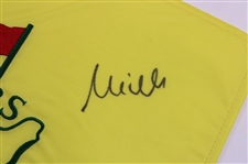 Mike Weir Signed 2003 Masters Tournament Embroidered Flag PSA/DNA #H08688