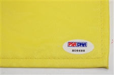 Mike Weir Signed 2003 Masters Tournament Embroidered Flag PSA/DNA #H08688