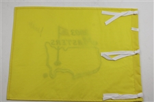 Mike Weir Signed 2003 Masters Tournament Embroidered Flag PSA/DNA #H08688