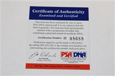 Mike Weir Signed 2003 Masters Tournament Embroidered Flag PSA/DNA #H08688