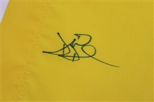 David Duval Signed 2001 The OPEN at Royal Lytham & St. Annes Flag JSA ALOA