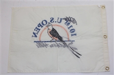 Retief Goosen Signed 2001 Us Open at Embroidered Southern Hills Flag JSA ALOA