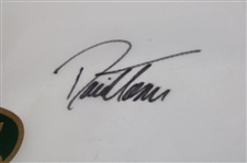 David Toms Signed 2001 PGA Championship at Atlanta Athletic Club Screen Flag JSA ALOA