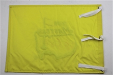Vijay Singh Signed 2000 Masters Tournament Embroidered Flag JSA ALOA
