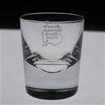 Augusta National Golf Club Engraved Logo Shot Glass