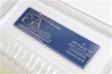 1987 Masters Tournament SERIES Badge #X06682 - Larry Mize Miracle Chip PSA/DNA Authentic