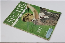 Barbara Romack Signed 1956 Sports Illustrated Magazine JSA ALOA