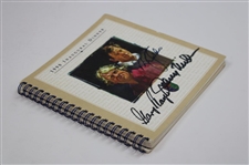 Gary Player, Johnny Miller & Nick Faldo Signed 1998 WGHoF Inaugural Dinner Booklet JSA ALOA