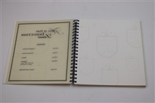 Gary Player, Johnny Miller & Nick Faldo Signed 1998 WGHoF Inaugural Dinner Booklet JSA ALOA
