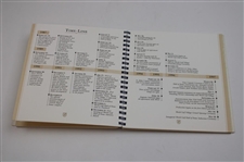 Gary Player, Johnny Miller & Nick Faldo Signed 1998 WGHoF Inaugural Dinner Booklet JSA ALOA