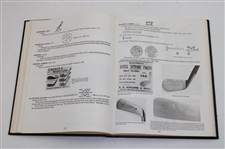 1985 'The Encyclopedia of Golf Collectibles' Ltd Ed 63/75 Book Signed by Mort Olman & John Olman