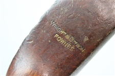 c.1910 Wright & Ditson Fownes Left-Handed Putter