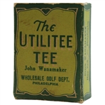 Vintage Box of The Utilitee John Wanamaker Tee Box with Tees