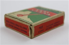 c.1932 Box of Bobby Tees 'Improve Your Game' Tee Box with 12 Tees