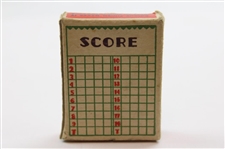 c.1932 Box of Bobby Tees 'Improve Your Game' Tee Box with 12 Tees