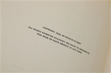 1932 'A Game Of Golf' by Francis Ouimet