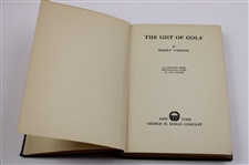 1922 'The Gist Of Golf' 1st Edition Book by Harry Vardon