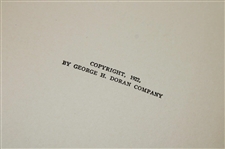 1922 'The Gist Of Golf' 1st Edition Book by Harry Vardon