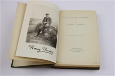 1912 'How to Play Golf' 1st Edition Book by Harry Vardon