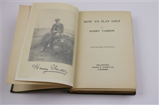 1912 'How to Play Golf' 1st Edition Book by Harry Vardon