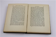 1912 'How to Play Golf' 1st Edition Book by Harry Vardon