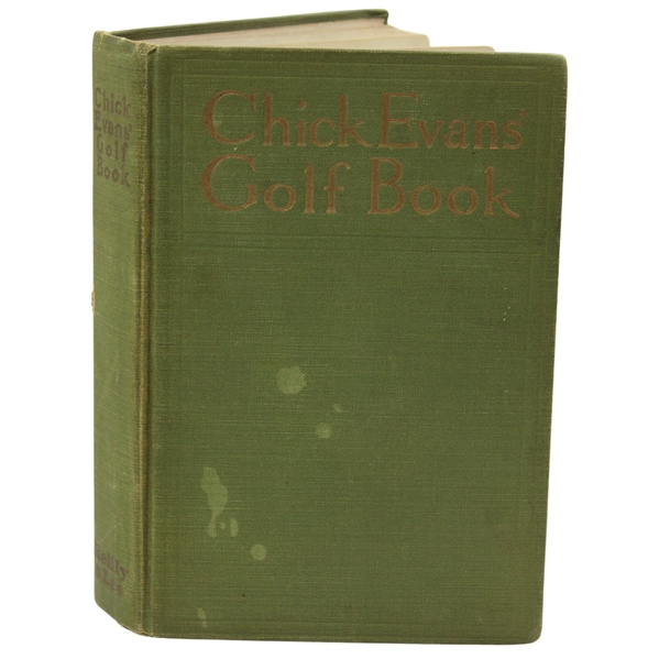1921 The Chick Evans Golf Book First Edition