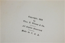 1921 'The Chick Evans Golf Book' First Edition