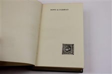 1927 'Down the Fairway' 1st Ed Book by Bobby Jones & O.B. Keeler - Uncommon British Edition
