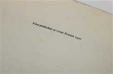 1927 'Down the Fairway' 1st Ed Book by Bobby Jones & O.B. Keeler - Uncommon British Edition