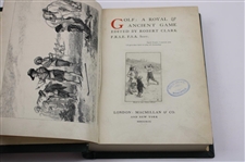1899 'Golf A Royal And Ancient Game' by Robert Clark - 'Cheap Reissue'