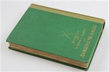 1927 'Down The Fairway' by Bobby Jones 1st Ed Book