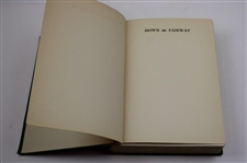 1927 'Down The Fairway' by Bobby Jones 1st Ed Book