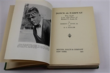 1927 'Down The Fairway' by Bobby Jones 1st Ed Book