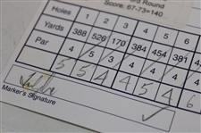 Price, Olazabal, Tway & Seven (7) Others Signed 1998 Players Championship Official Scorecards