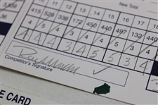 Price, Olazabal, Tway & Seven (7) Others Signed 1998 Players Championship Official Scorecards
