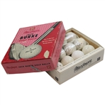 Full Dozen Jack Burke MacGregor Golf Balls in Original Box & 2/3 Sleeves