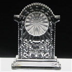 Brad Bryant's 1993 AT&T Pebble Beach National Pro-Am Tournament Waterford Crystal Mantel Clock