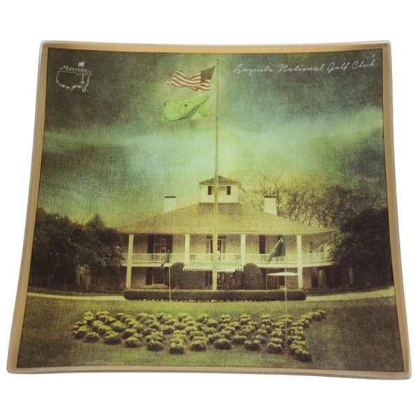 Augusta National Golf Club Clubhouse Masters Porcelain Dish/Tray in Original Box