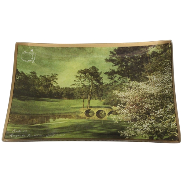 Augusta National Golf Club 10th Hole Masters Porcelain Dish/Tray in Original Box