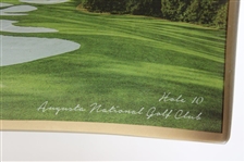 Augusta National Golf Club 10th Hole Masters Porcelain Dish/Tray in Original Box