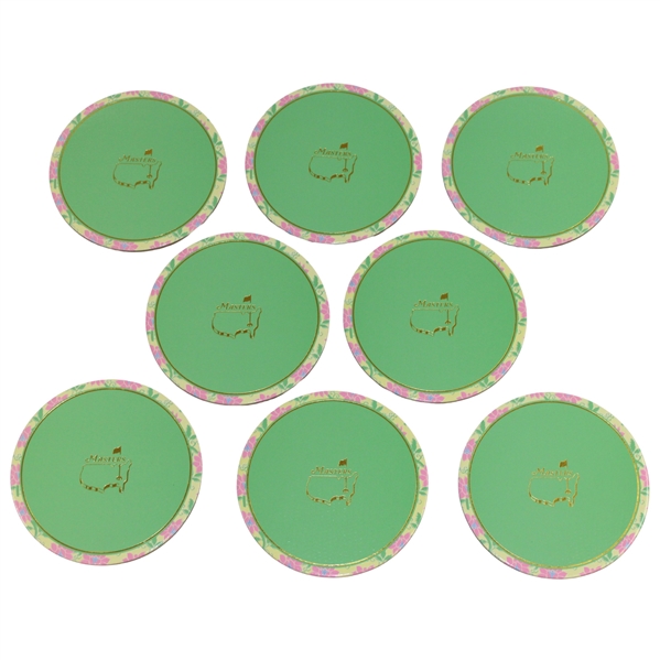 Augusta National GC 2025 Masters Tournament Ltd Set of Eight (8) Coasters in Box