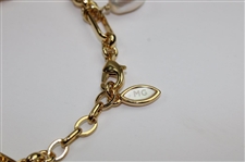 Masters Tournament Charm Bracelet by Mignonne Gavigan in Original Bag/Box