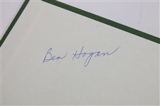 Ben Hogan's Personal Copy of 1927 'Down the Fairway' by Jones and Keeler