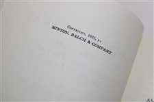Ben Hogan's Personal Copy of 1927 'Down the Fairway' by Jones and Keeler