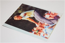 Jack Nicklaus Signed Raising Putter from 1986 Masters 8x10 Photo JSA ALOA