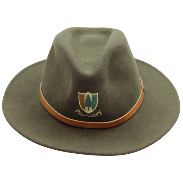 Pine Valley Golf Club Embroidered Logo 100% Wool Lit Felt Hat - Large